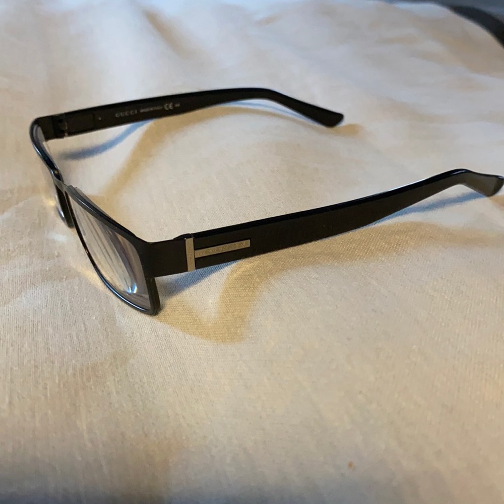 Gucci prescription glasses + case